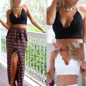 🇺🇸JULY 4th SALE🇺🇸NWT lace bralette/crop top
