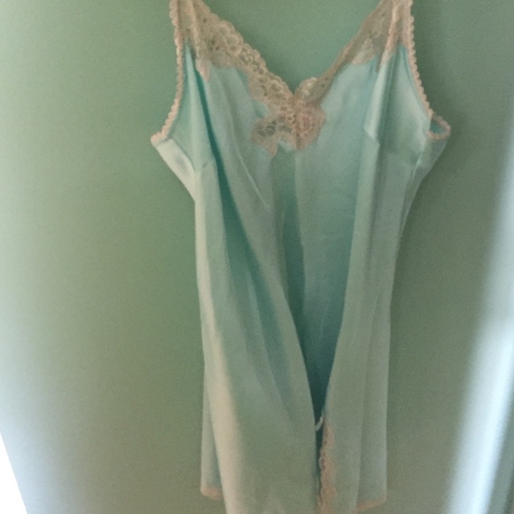 Light blue Victoria secret night gown