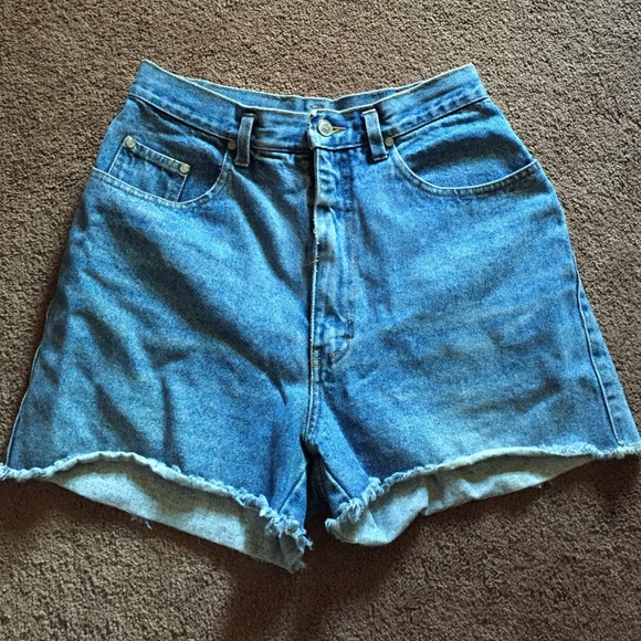 Gitano cut off high waist denim shorts