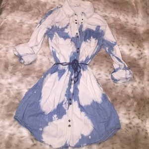 The dye dress & Aztec print