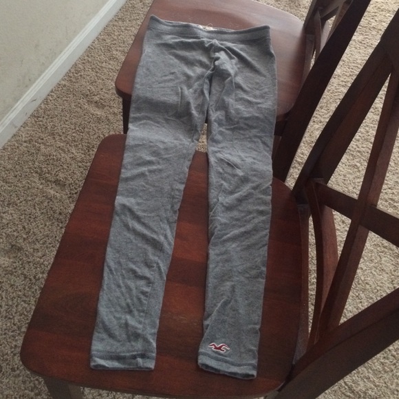 Hollister hco grey gray leggings XS