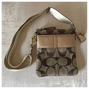 Coach Monogram Crossbody Bag