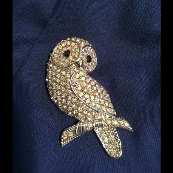 Owl brooch