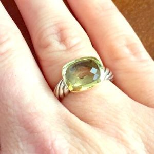 David Yurman champagne citrine ring💍