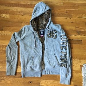 Victoria's Secret PINK fashion show zip up