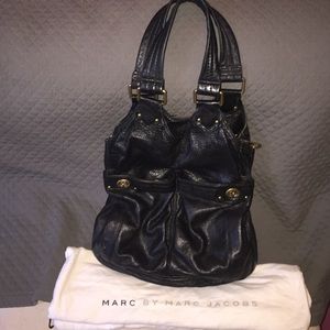 Marc by Marc Jacobs Black Leather Shoulder Bag