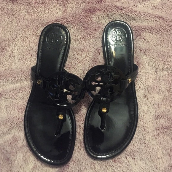 Tory Burch Shoes - Tory Burch Miller Sandals Black