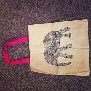 Elephant cloth bag