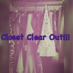 Closet Clear Out!!!
