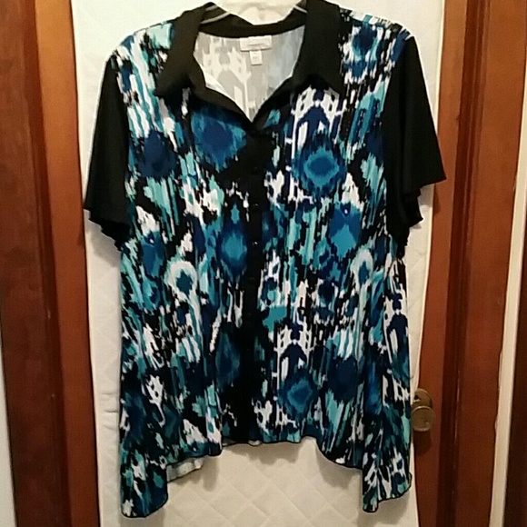 Shirt, shark bite - NWOT** CLOSET CLEAR OUT! ! * *