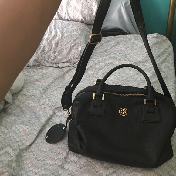 Tory burch pebbled midi Robinson satchel - Picture 2 of 4
