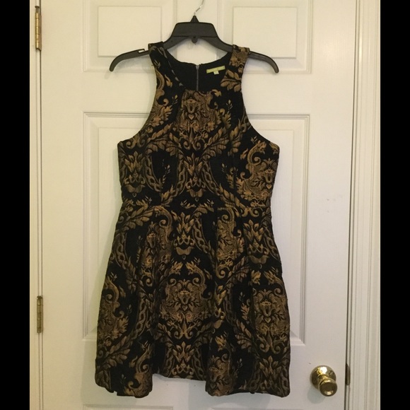 Black & Gold Dress