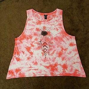 Orange Sunflower Tank Top from Torrid
