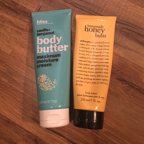 Two body lotions