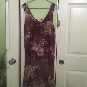 High low sheer tank top for Becky