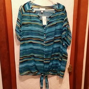 Blouse from Dress Barn NWT