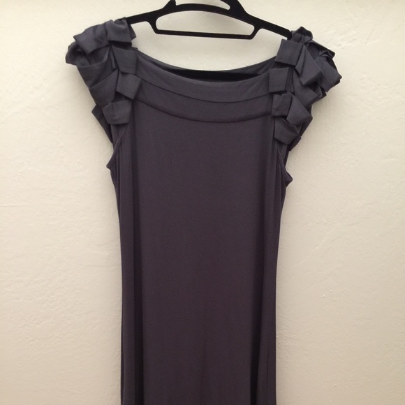 Grey sleeveless dress