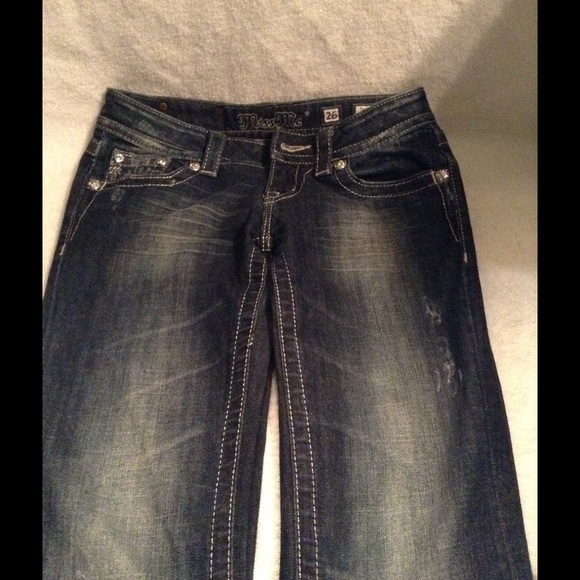Miss Me Boot Cut Jeans Size 26 - Picture 2 of 4