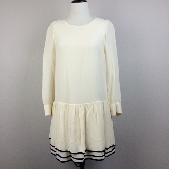 See by Chloe White Long Sleeve Dress - Picture 2 of 4