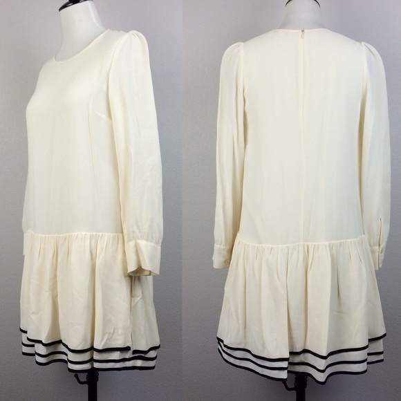 See by Chloe White Long Sleeve Dress - Picture 3 of 4
