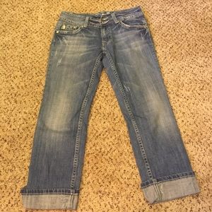 Miss Me crop jeans
