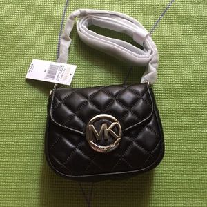 New MK Black Crossbody Bag