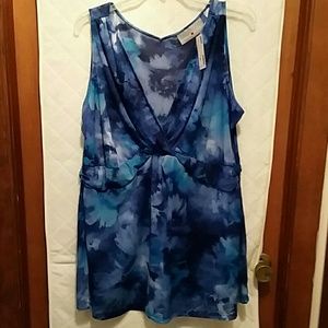 Tunic sleeveless top NWT