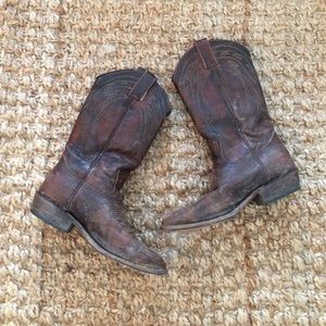 Over 90% off Frye Leather Cowboy Boots