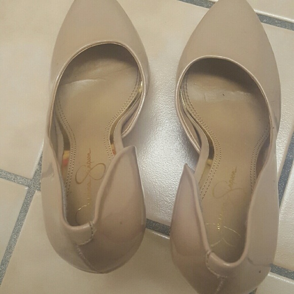 Jessica Simpson platform pumps
