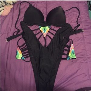 Super cute one piece bathing suit!