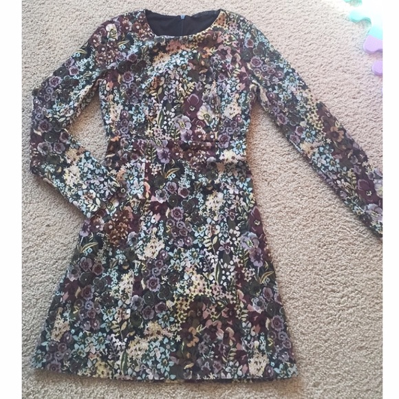 Zara floral dress