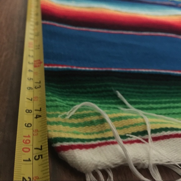 NWOT Genuine Mexican Serapes 48x74 inches - Picture 2 of 4