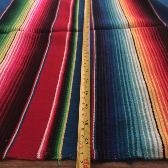 NWOT Genuine Mexican Serapes 48x74 inches - Picture 3 of 4