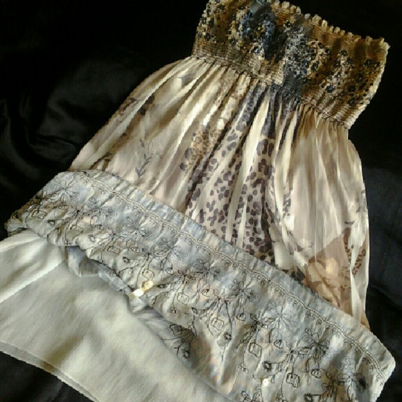 NWOT Gorgeous Summer Dress - Picture 4 of 6
