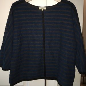 Madewell zip back sweater