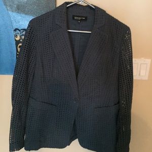 BLUE EYELET JACKET!!! BRAND NEW!