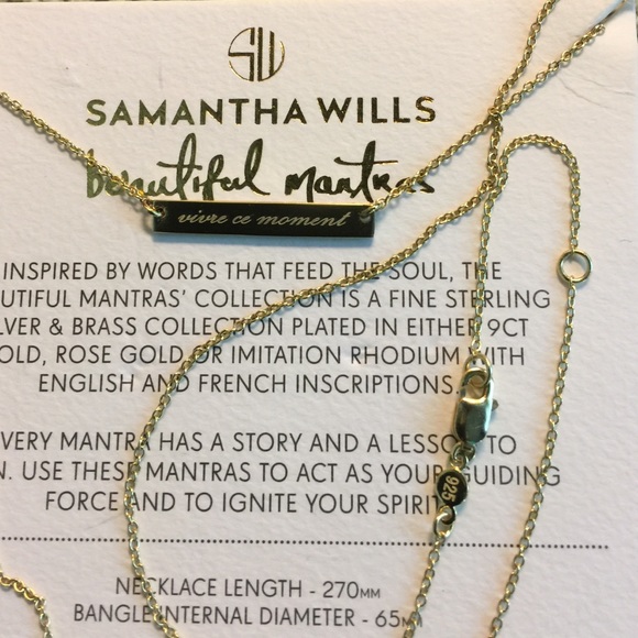 MAKE OFFER‼️ "Live this Moment" by Samantha Wills - Picture 4 of 7