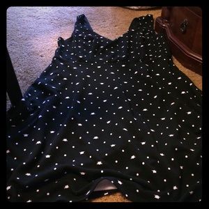 Cat polka dot skate dress