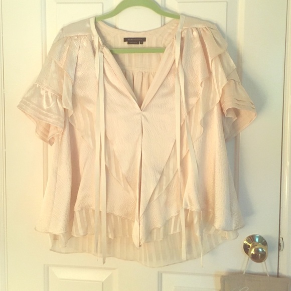 BCBG silk top