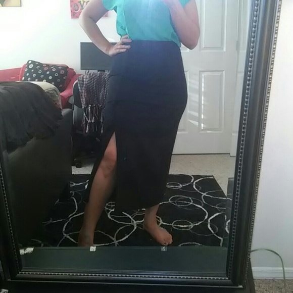 Black dress skirt
