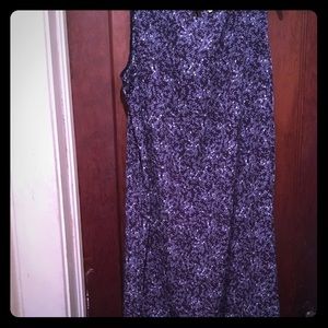 Floral sleeveless dress