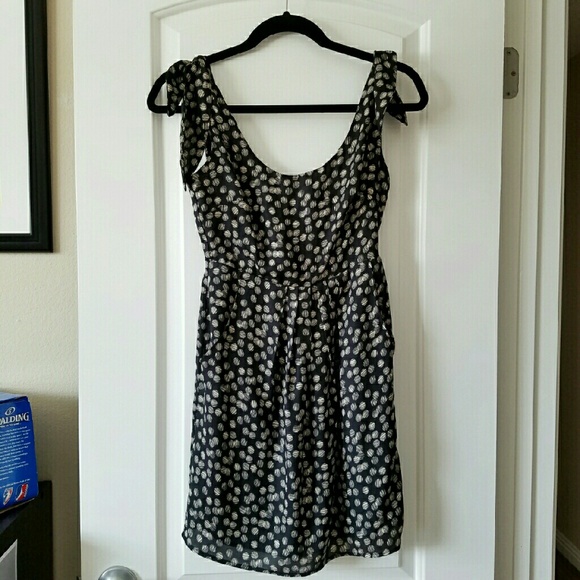 Bar III Dotted Pocket Summer Cocktail Dress XS NWT