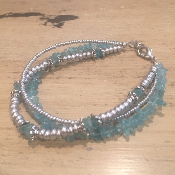 Apatite bracelet - Picture 2 of 4