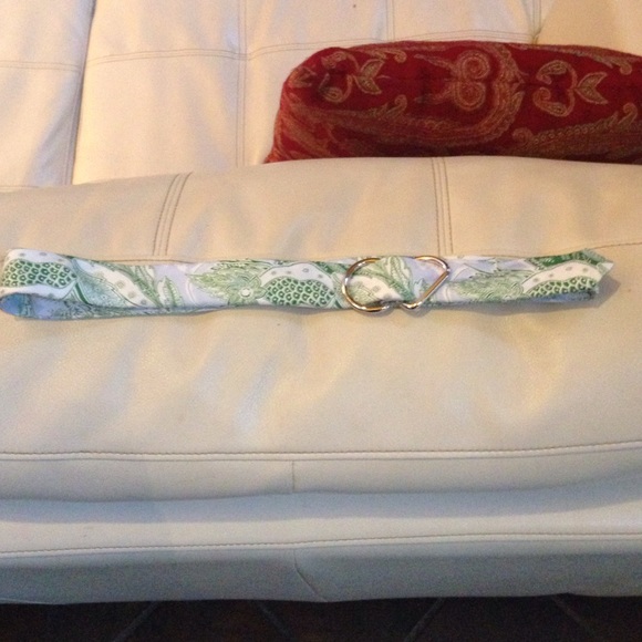 J. Crew Silk Tie Belt