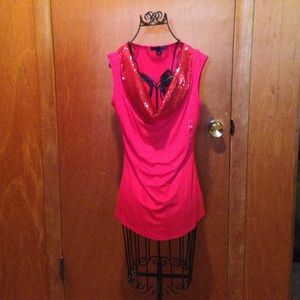 Very nice Red top with a little shimmer to it