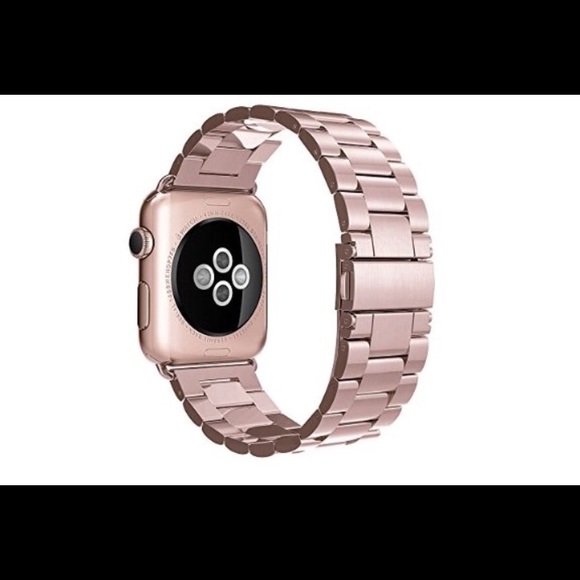 Simpeak 42mm Apple Watch Band in Rose Gold.