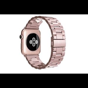 Simpeak 42mm Apple Watch Band in Rose Gold.