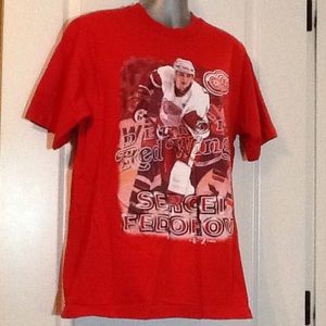 Detroit Red Wings, Sergei Federov T-shirt