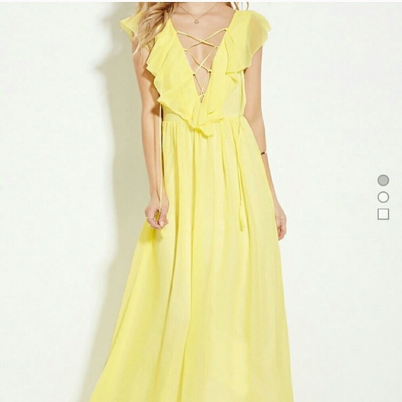 Forever 21 Blush Pink Maxi Dress