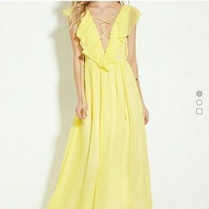 Forever 21 Blush Pink Maxi Dress